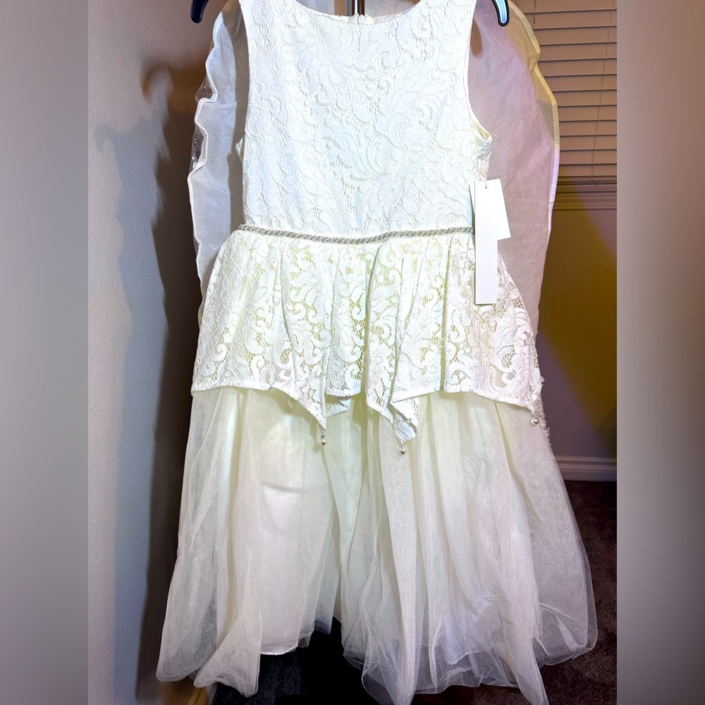 New ivory color dress